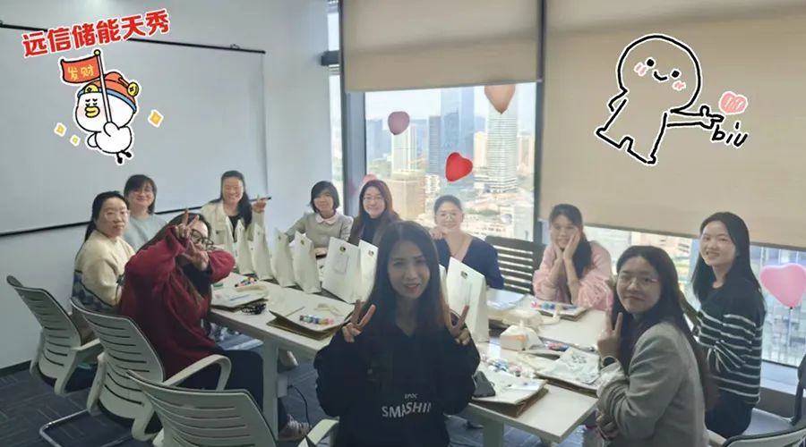 花开十里，美丽如你 | 尊龙凯时人生就是搏储能举办三八妇女节艺术DIY活动